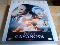 Fellinin Casanova dvd-elokuva
