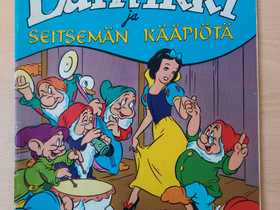 Disney: Lumikki ja seitsemn kpit 1973, Sarjakuvat, Kirjat ja lehdet, Lahti, Tori.fi