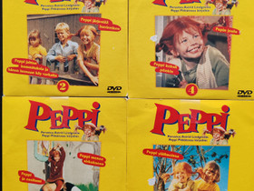 Peppi Pitkätossu DVD 4 kpl, Elokuvat, Savonlinna, Tori.fi