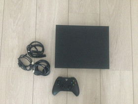 Xbox ONE X pelikonsoli + ohjain, Pelikonsolit ja pelaaminen, Viihde-elektroniikka, Vaasa, Tori.fi