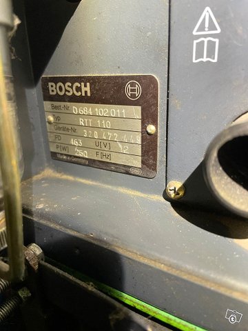 Bosch RTT 110 Dieselsavumittari 4