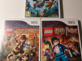 3kpl Lego pelej Wii, Pelikonsolit ja pelaaminen, Viihde-elektroniikka, Raisio, Tori.fi