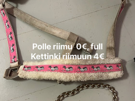 Polle riimu full ja kettinki, Muut hevostarvikkeet, Hevoset ja hevosurheilu, Oulu, Tori.fi