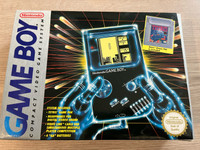 Vuoden 1989 Game Boy ja viisi peliä