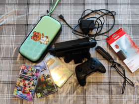 Nintendo Switch paketti, Pelikonsolit ja pelaaminen, Viihde-elektroniikka, Jokioinen, Tori.fi