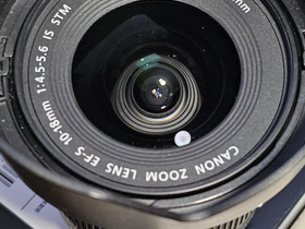 Canon ef-s 10-18mm f/4.5-5.6 is stm, Objektiivit, Kamerat ja valokuvaus, Kontiolahti, Tori.fi