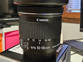 Canon ef-s 10-18mm f/4.5-5.6 is stm, Objektiivit, Kamerat ja valokuvaus, Kontiolahti, Tori.fi