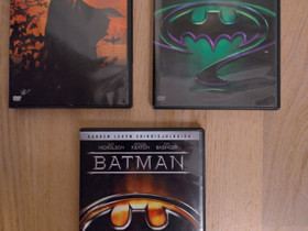 3kpl Batman DVD setti, Elokuvat, Hämeenlinna, Tori.fi