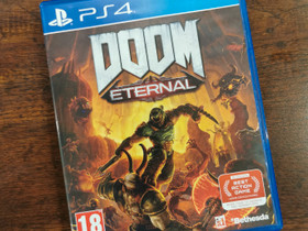Doom Eternal PS4, Pelikonsolit ja pelaaminen, Viihde-elektroniikka, Imatra, Tori.fi