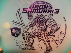 Iron samurai 3 discmania color glow md3, Frisbeegolf, Urheilu ja ulkoilu, Vantaa, Tori.fi