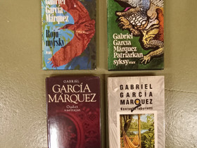 Gabriel Garcia Marquez 4 kirjaa, Kaunokirjallisuus, Kirjat ja lehdet, Oulu, Tori.fi