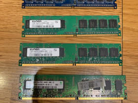 10 kpl DDR2 1GB -muistikampoja, Komponentit, Tietokoneet ja lisälaitteet, Turku, Tori.fi