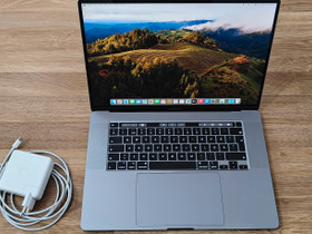 Macbook Pro 16 inch 2019 512gb/16gb, Kannettavat, Tietokoneet ja lisälaitteet, Espoo, Tori.fi