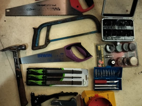 Sahoja ja muita työkaluja, Työkalut, tikkaat ja laitteet, Rakennustarvikkeet ja työkalut, Raisio, Tori.fi
