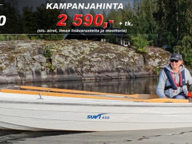 Suvi 450, Moottoriveneet, Veneet, Kuopio, Tori.fi