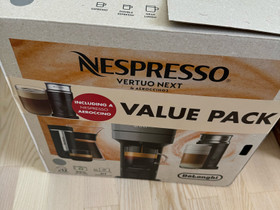 Nespresso Vertuo + Maidonvaahdotin, Muut kodinkoneet, Kodinkoneet, Jyväskylä, Tori.fi