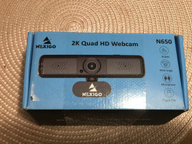 Web kamera Nexigo 2K Quad HD, Oheislaitteet, Tietokoneet ja lislaitteet, Kajaani, Tori.fi