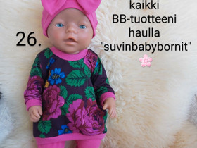 Baby Born vaatesetti/ 26., Lelut ja pelit, Lastentarvikkeet ja lelut, Jyvskyl, Tori.fi