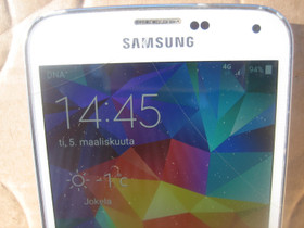 Samsung Galaxy S5 (lasissa halkeama x2, muuten ok), Puhelimet, Puhelimet ja tarvikkeet, Jrvenp, Tori.fi