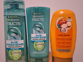 Garnier Fructis shampoo ja hoitoaine, Kauneudenhoito ja kosmetiikka, Terveys ja hyvinvointi, Espoo, Tori.fi