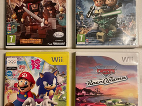 Wii pelej, Pelikonsolit ja pelaaminen, Viihde-elektroniikka, Naantali, Tori.fi