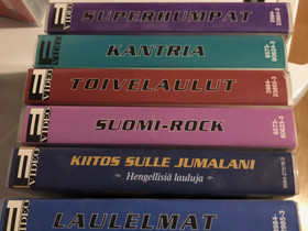 Karaoke VHS-kasetit, Elokuvat, Tornio, Tori.fi