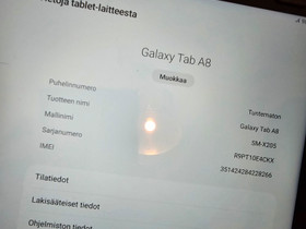 Samsung galaxy tab A8 4g, Tabletit, Tietokoneet ja lislaitteet, Joensuu, Tori.fi