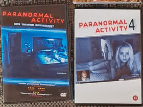 Paranormal activity 1 ja 4 dvdt, Elokuvat, Oulu, Tori.fi