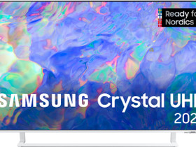 Samsung 43" CU8510 4K Crystal UHD lytelevisio (2023), Televisiot, Viihde-elektroniikka, Tampere, Tori.fi