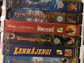 Disney VHS-elokuvia ja muita lasten elokuvia., Muut lastentarvikkeet, Lastentarvikkeet ja lelut, Tyrnv, Tori.fi