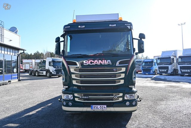 Scania R520 8x4 Tridem Nosturi&Vaijeriauto 12