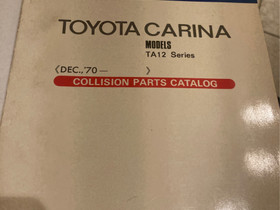 Toyota Carina TA12 kolariosakirja, Autovaraosat, Auton varaosat ja tarvikkeet, Riihimki, Tori.fi