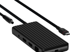 Unisynk 9 Port 4K 100W USB-C telakointiasema (musta), Oheislaitteet, Tietokoneet ja lislaitteet, Hmeenlinna, Tori.fi