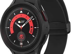 Samsung Galaxy Watch5 Pro lykello 45 mm BT (musta), Muu viihde-elektroniikka, Viihde-elektroniikka, Hmeenlinna, Tori.fi