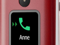 Doro 2881 matkapuhelin (punainen)