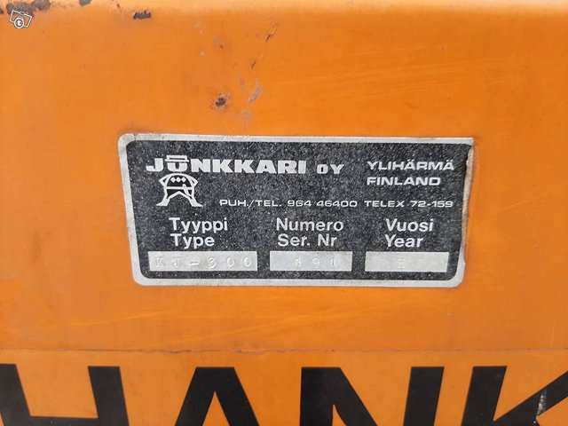 Junkkari KJ-300 Pintalevitin 3