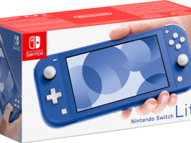 Nintendo Switch Lite EU pelikonsoli (sininen), Pelikonsolit ja pelaaminen, Viihde-elektroniikka, Kotka, Tori.fi