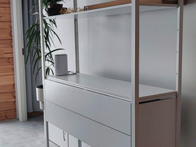 Ikea Fjlkinge hylly + laatikot 118x35x193 cm, Hyllyt ja silytys, Sisustus ja huonekalut, Inkoo, Tori.fi