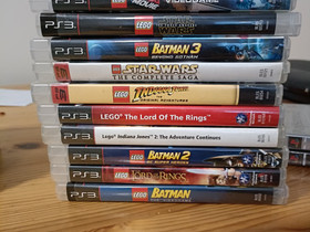 PS3 Lego sarjan pelej, Pelikonsolit ja pelaaminen, Viihde-elektroniikka, Rkkyl, Tori.fi