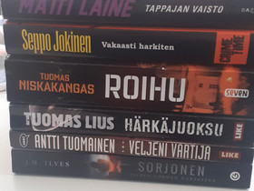 Dekkareita, Kaunokirjallisuus, Kirjat ja lehdet, Suomussalmi, Tori.fi