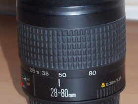 Canon EF Zoom 28-80mm / f3,5-5.6, Objektiivit, Kamerat ja valokuvaus, Taipalsaari, Tori.fi