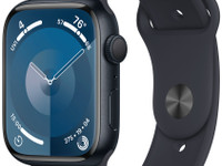 Apple Watch S9 45mm GPS (keskiy alu./keskiynsin. Sport Band) M/L