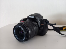 Nikon D5200 + 18-55mm objektiivi, Kamerat, Kamerat ja valokuvaus, Perho, Tori.fi