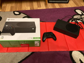 Xbox Series S 1TB Garbon Black, Pelikonsolit ja pelaaminen, Viihde-elektroniikka, Jyvskyl, Tori.fi