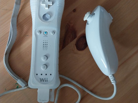 Wii motion ohjain+nunzka, Pelikonsolit ja pelaaminen, Viihde-elektroniikka, Raisio, Tori.fi