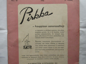 Kauppias-lehti 10/1945. (Pirkka-lehti), Lehdet, Kirjat ja lehdet, Jyvskyl, Tori.fi
