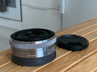 Sony SEL 16mm f/2.8 objektiivi