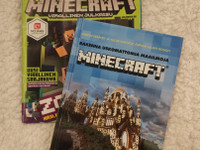Minecraft kirja ja lehti
