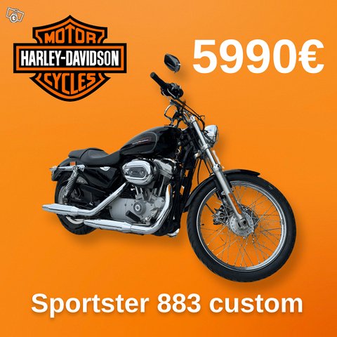 HD Sportster 883 Custom, kuva 1
