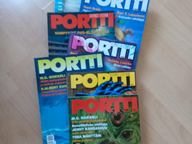 Portti lehdet 2004-2005 osa 6, Lehdet, Kirjat ja lehdet, Hattula, Tori.fi